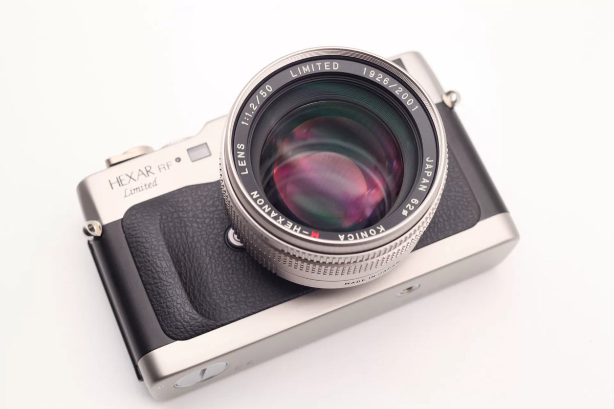 [Pre-owned] Konica Hexar RF Limited — with M-Hexanon 50mm f/1.2 Limited, Boxed