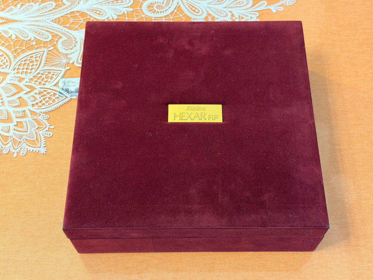 [Pre-owned] Konica Hexar RF — with M-Hexanon 50mm f/2, Full Boxed Set