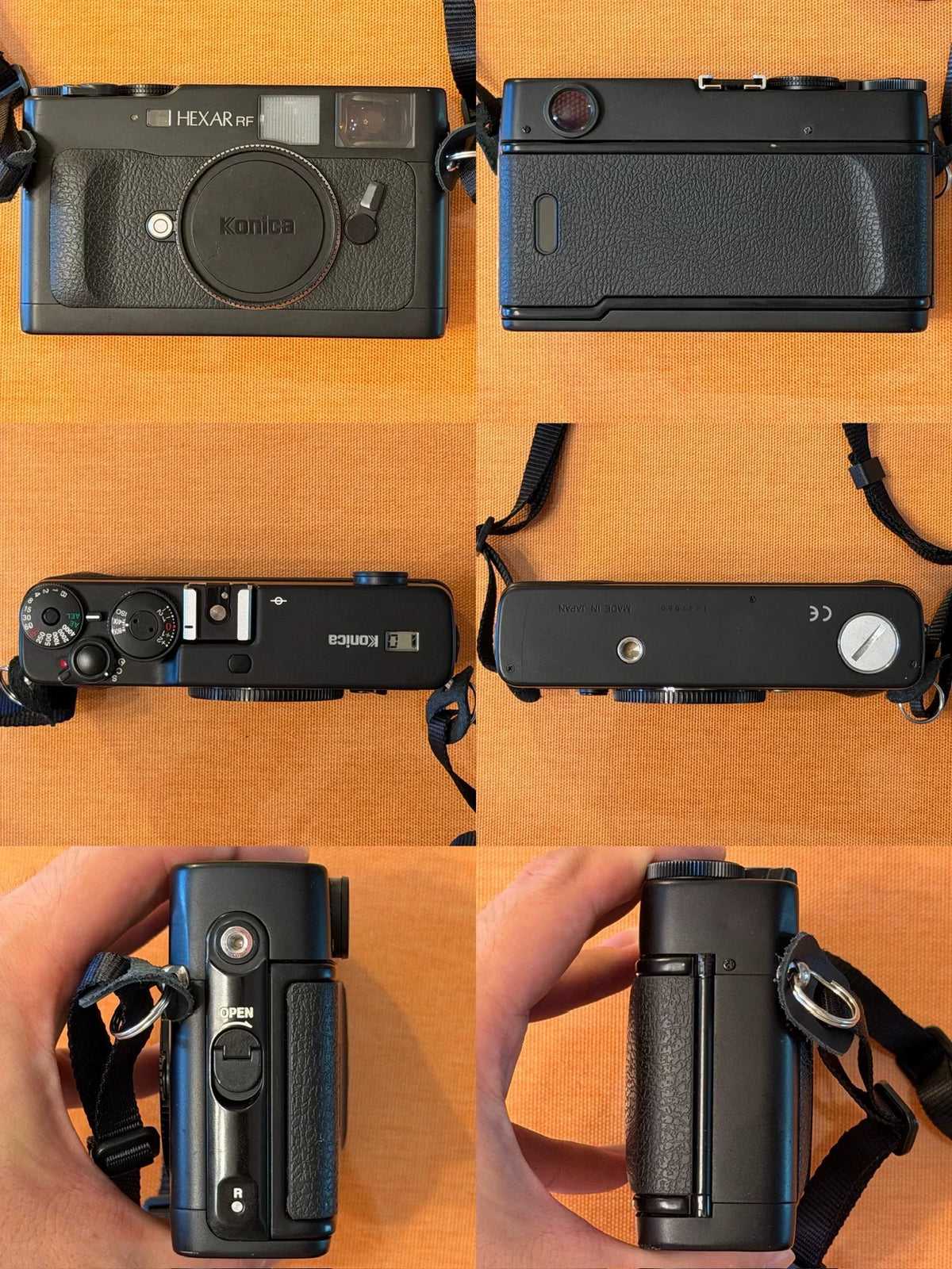 [Pre-owned] Konica Hexar RF — with M-Hexanon 50mm f/2, Full Boxed Set