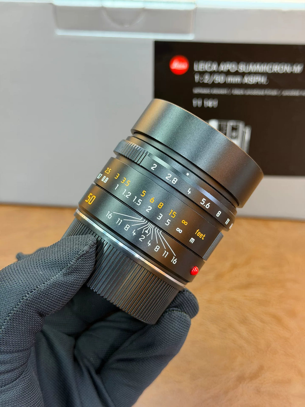 [Pre-owned] Leica APO-Summicron-M 50mm f/2 ASPH — Black (11141)