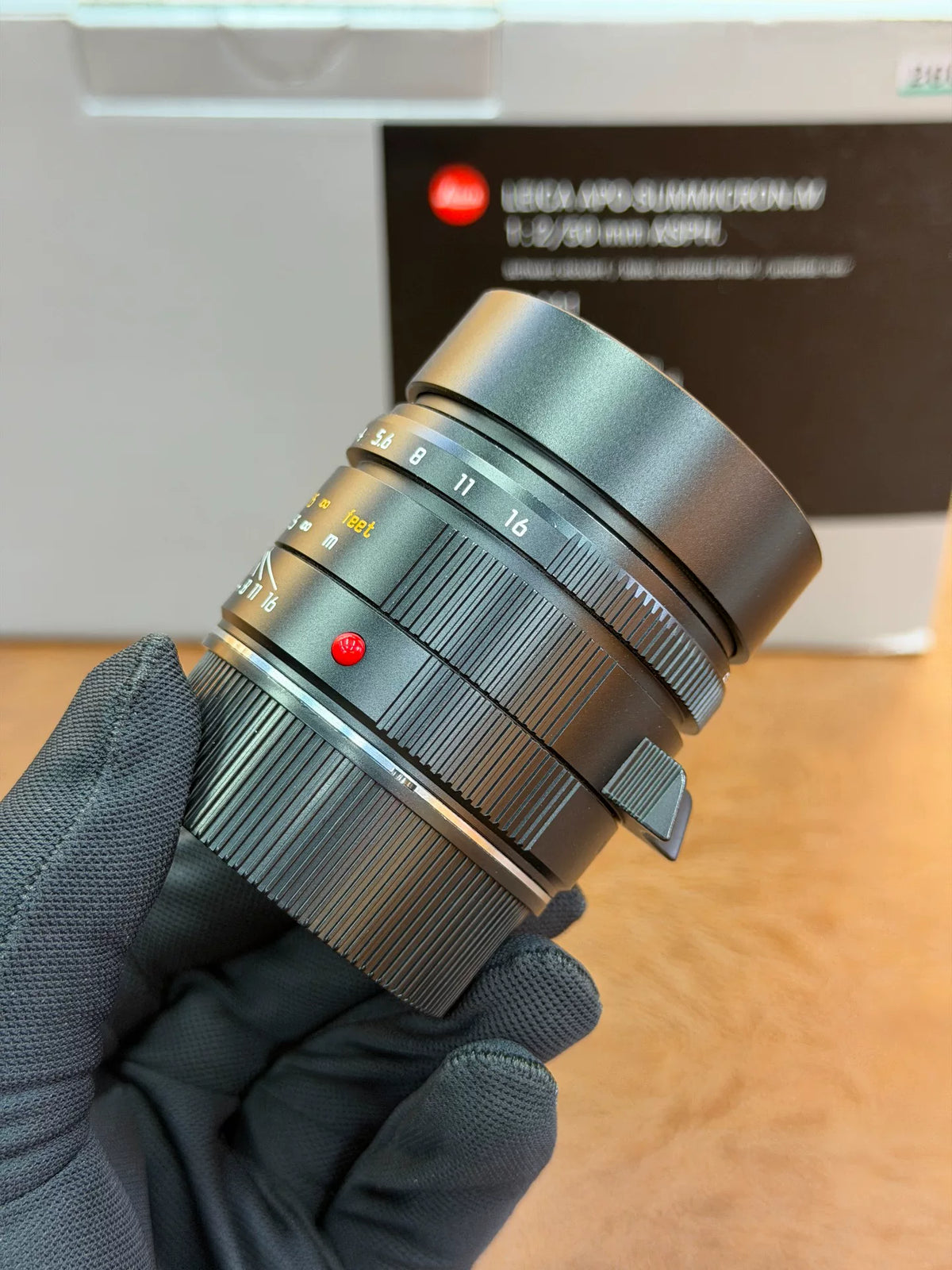 [Pre-owned] Leica APO-Summicron-M 50mm f/2 ASPH — Black (11141)