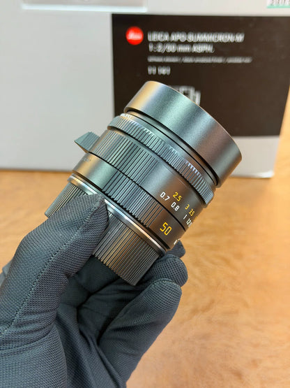 [Pre-owned] Leica APO-Summicron-M 50mm f/2 ASPH — Black (11141)