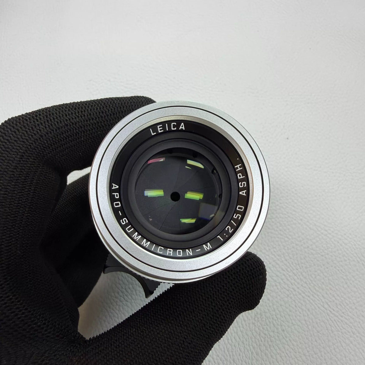 [Pre-owned] Leica APO-Summicron-M 50mm f/2 ASPH — Silver, with Box