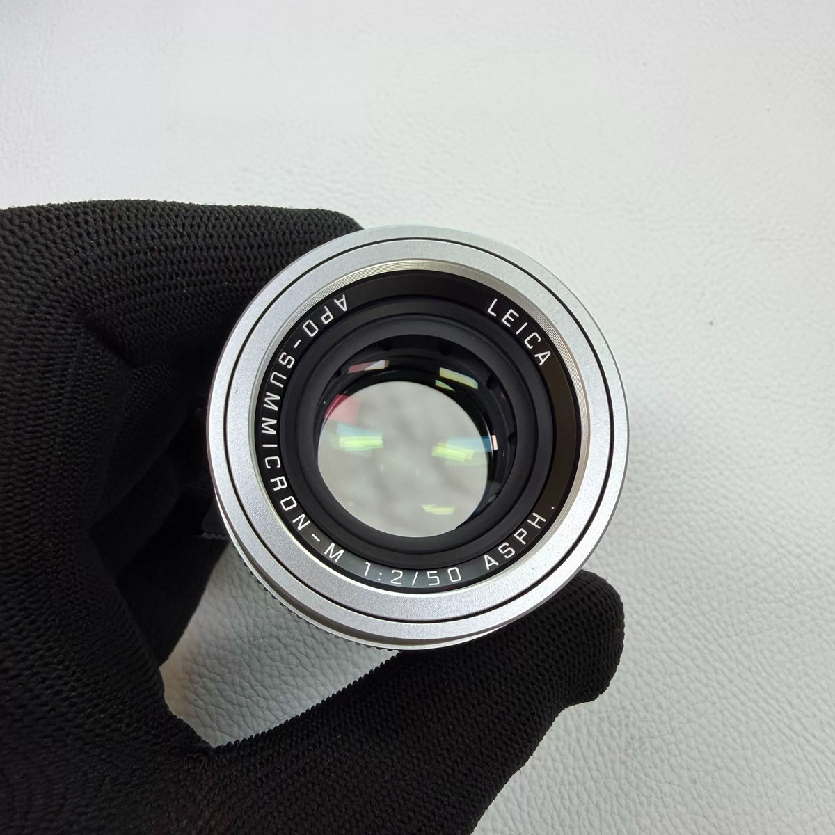 [Pre-owned] Leica APO-Summicron-M 50mm f/2 ASPH — Silver, with Box