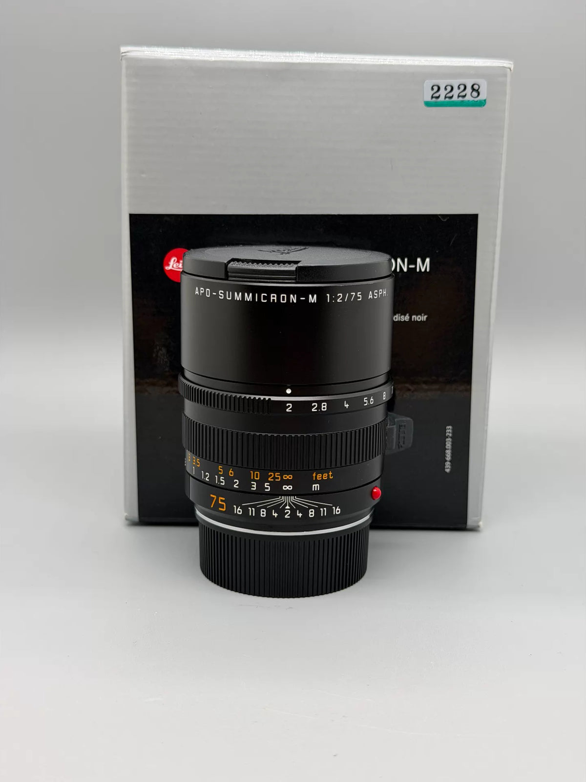 [Pre-owned] Leica APO-Summicron-M 75mm f/2 ASPH (11637) — with Box