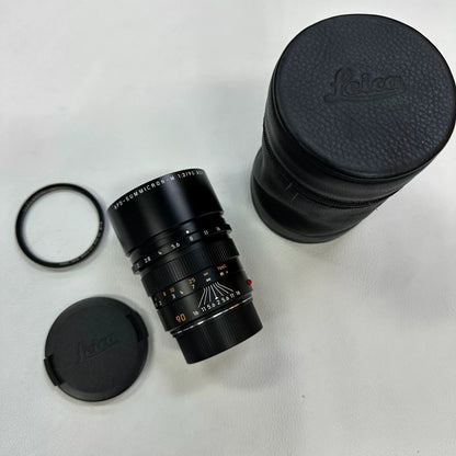 [Pre-owned] Leica APO-Summicron-M 90mm f/2 ASPH — Black (11884)