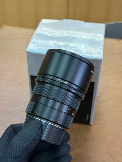 [Pre-owned] Leica APO-Summicron-M 90mm f/2 ASPH Black (11884) — Boxed