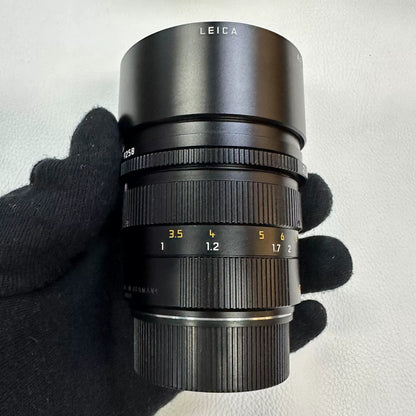 [Pre-owned] Leica APO-Summicron-M 90mm f/2 ASPH — Black (11884)