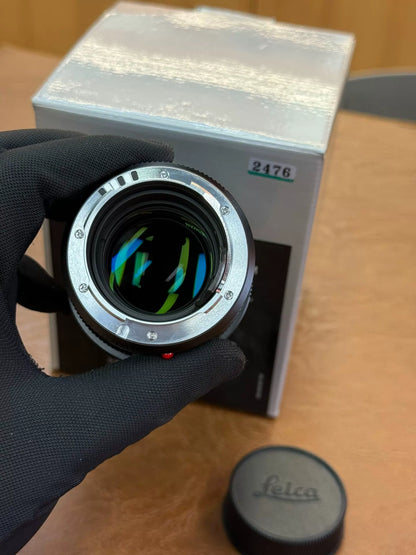 [Pre-owned] Leica APO-Summicron-M 90mm f/2 ASPH Black (11884) — Boxed