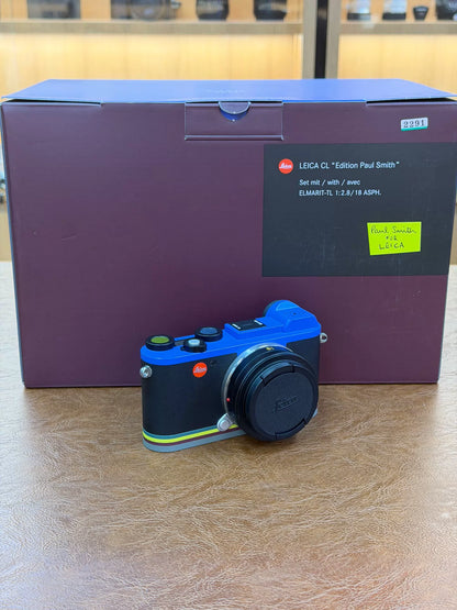 [Pre-owned] Leica CL Paul Smith Edition — Kit with 18mm Lens, No. 24/900