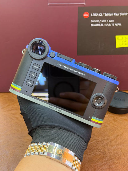 [Pre-owned] Leica CL Paul Smith Edition — Kit with 18mm Lens, No. 24/900