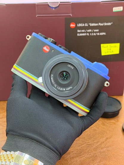 [Pre-owned] Leica CL Paul Smith Edition — Kit with 18mm Lens, No. 24/900
