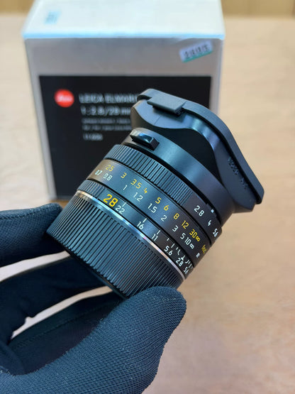 [Pre-owned] Leica Elmarit-M 28mm f/2.8 ASPH (11606) — Complete with Box
