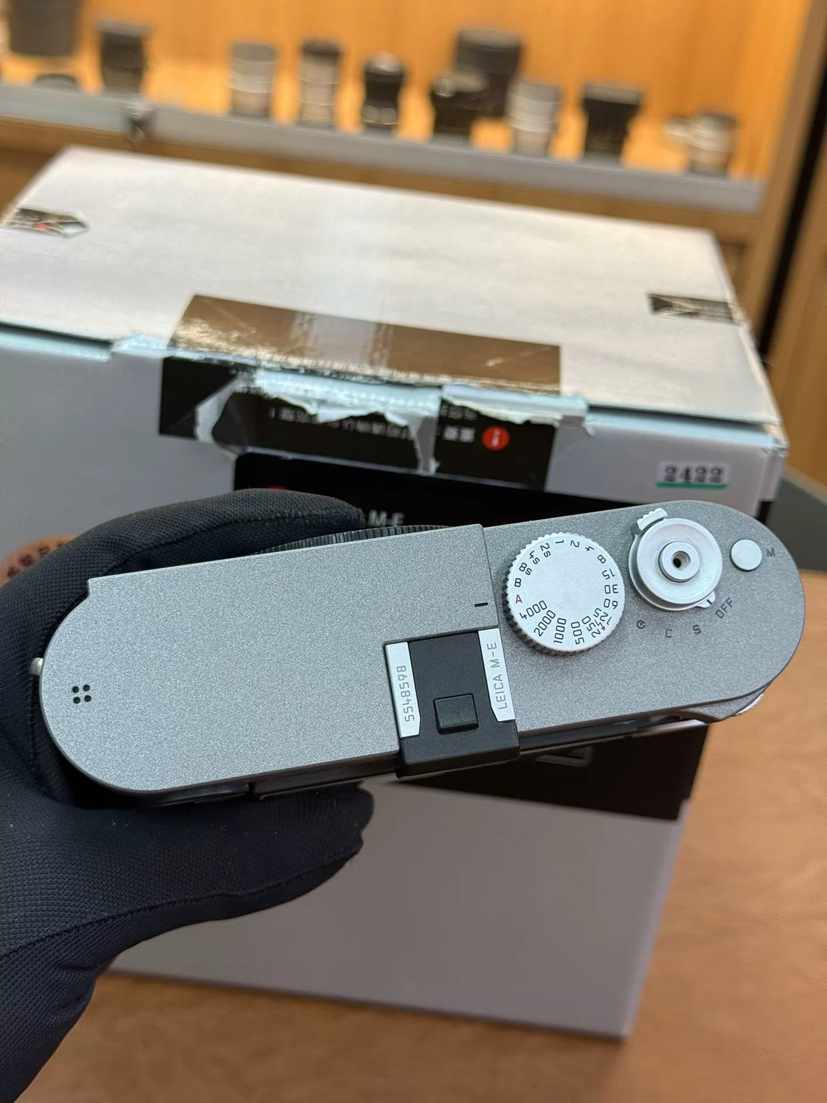 [Pre-owned] Leica M-E (Typ 240) — Anthracite Gray, Complete Set