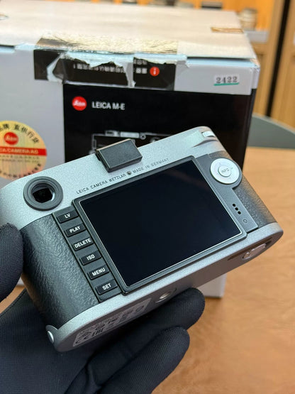 [Pre-owned] Leica M-E (Typ 240) — Anthracite Gray, Complete Set