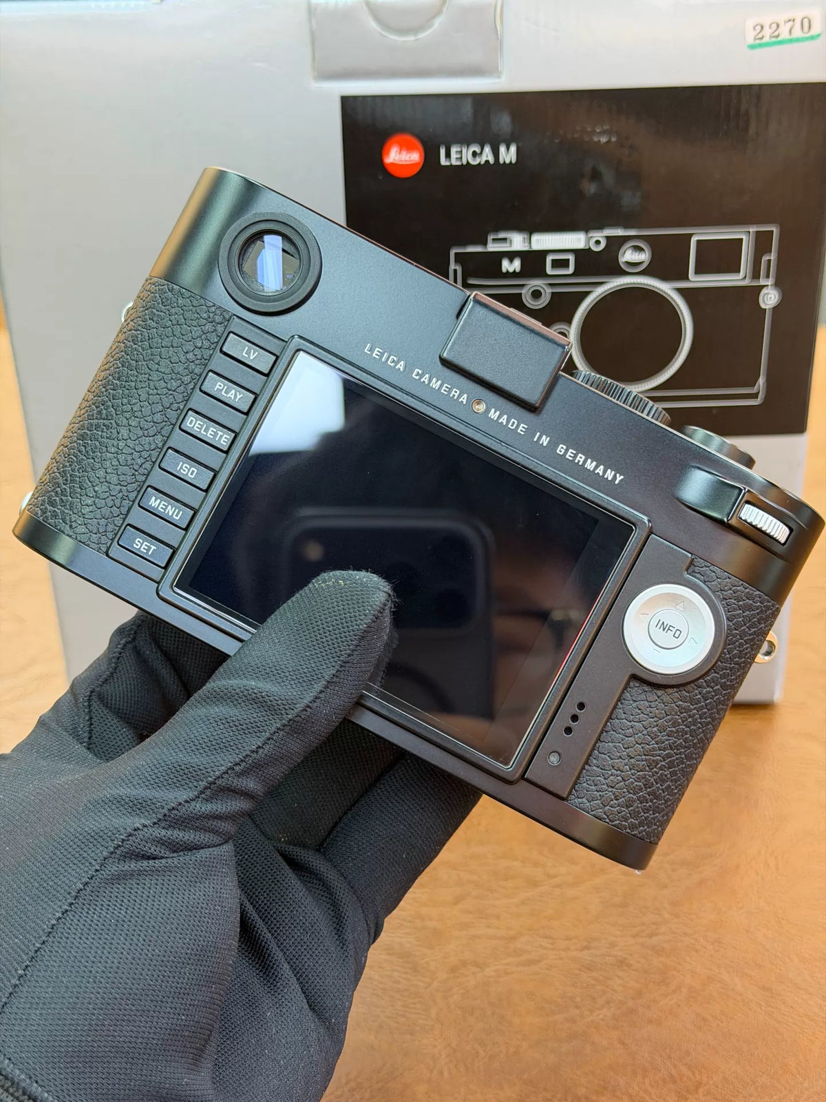 [Pre-owned] Leica M (Typ 240) Black — Body Only with Box