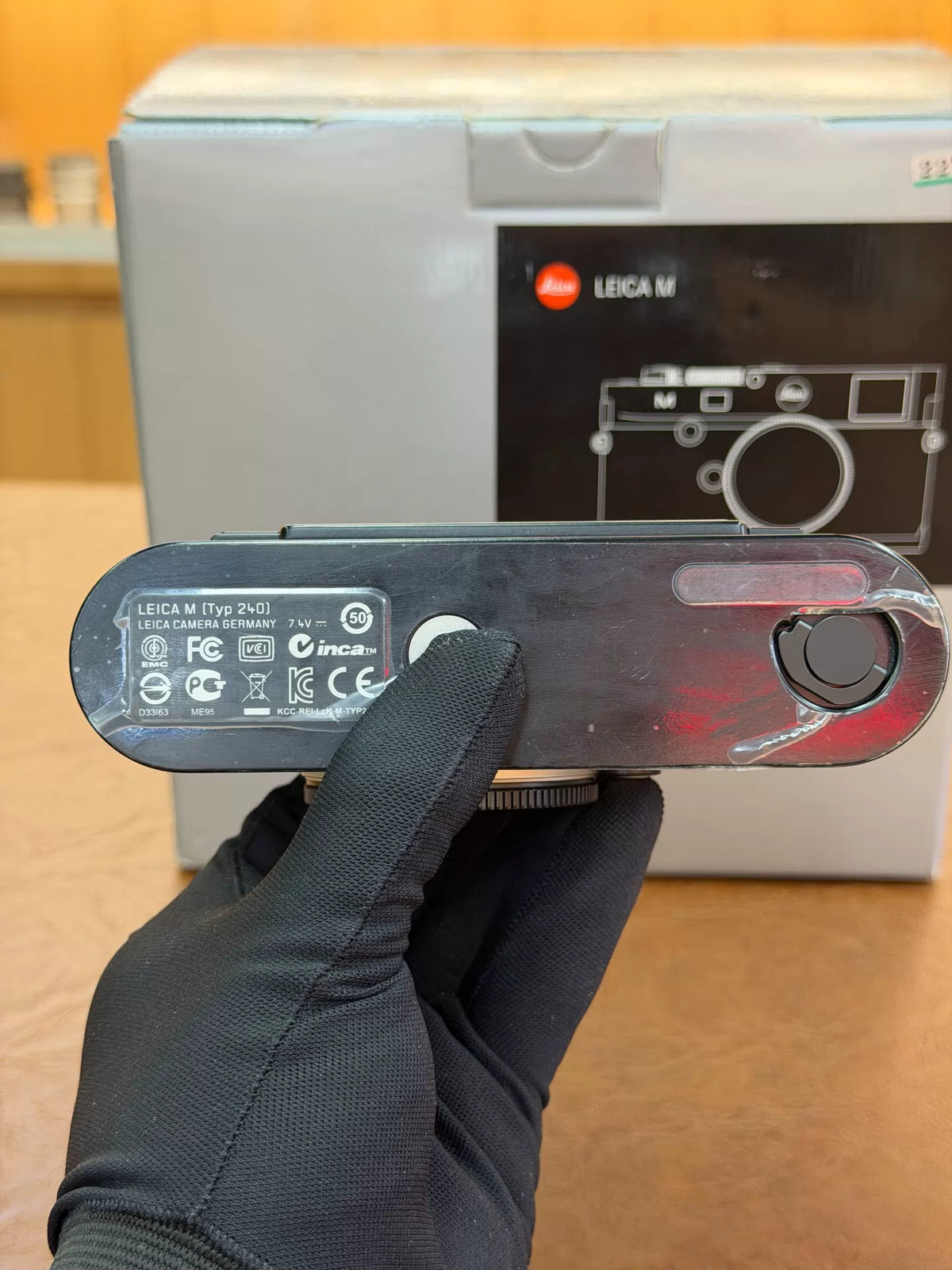 [Pre-owned] Leica M (Typ 240) Black — Body Only with Box