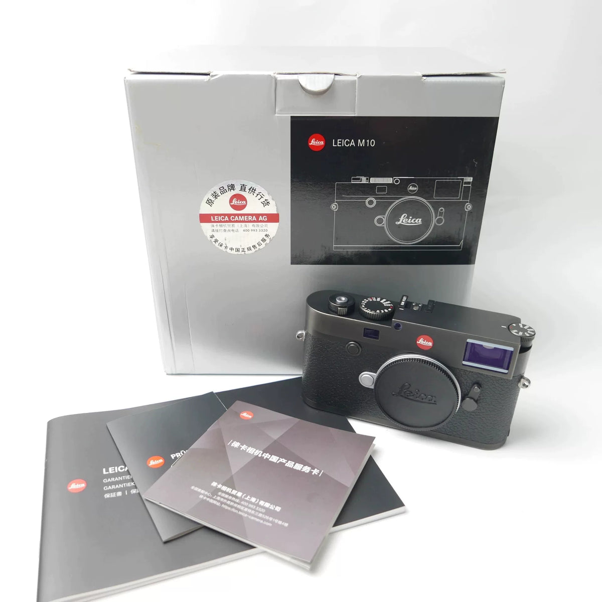 [Pre-owned] Leica M10 Black Chrome — Body with Box
