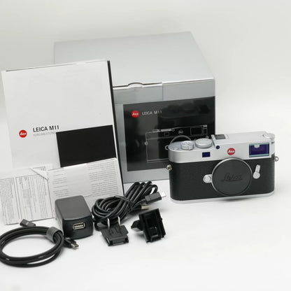 [Pre-owned] Leica M11 Silver — Body with Box
