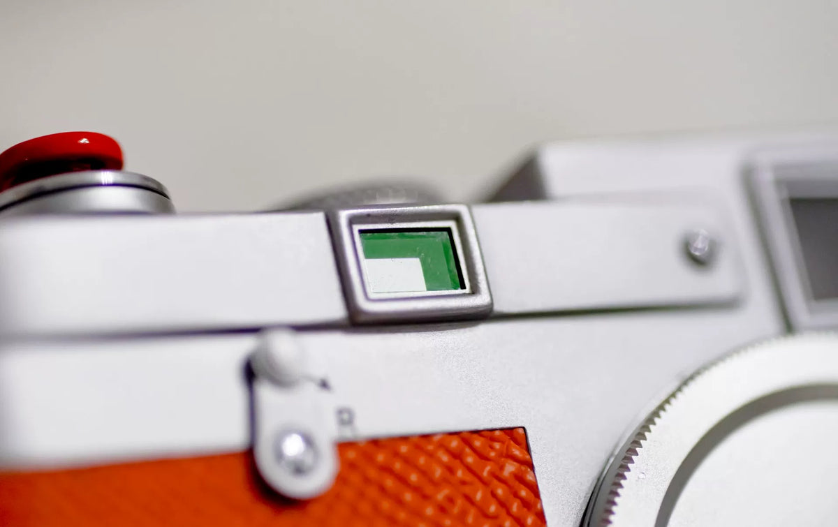 [Pre-owned] Leica M3 Double Stroke — Modified, Orange Covering, MP Anti-Flare Glass