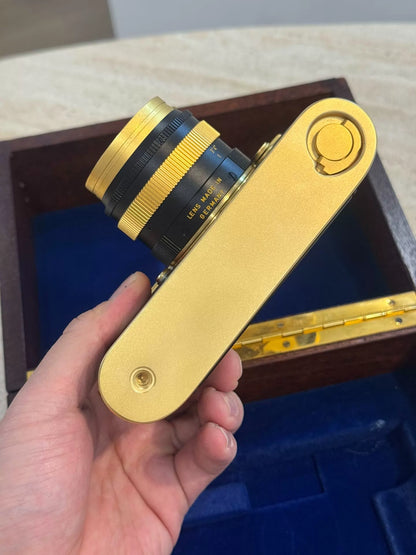 [Pre-owned] Leica M4-2 Gold Oscar Barnack Edition — with Summilux 50mm f/1.4