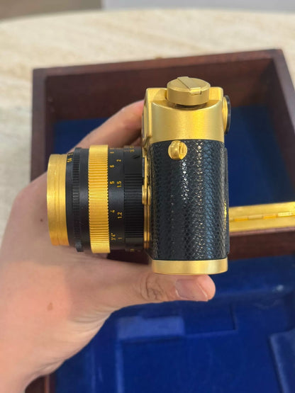 [Pre-owned] Leica M4-2 Gold Oscar Barnack Edition — with Summilux 50mm f/1.4
