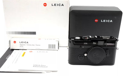 [Pre-owned] Leica M6 0.72 LHSA Special Edition — Black Paint Body, Boxed
