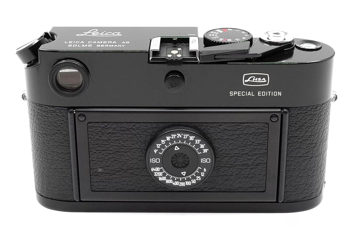[Pre-owned] Leica M6 0.72 LHSA Special Edition — Black Paint Body, Boxed