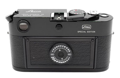 [Pre-owned] Leica M6 0.72 LHSA Special Edition — Black Paint Body, Boxed