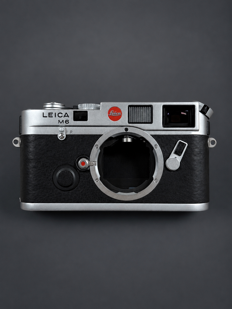 [Pre-owned] Leica M6 Rangefinder Body — Modified Top Badge, with Box