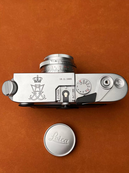 [Pre-owned] Leica M6 Danish Royal Wedding Edition — with 35mm f/2, Wooden Box