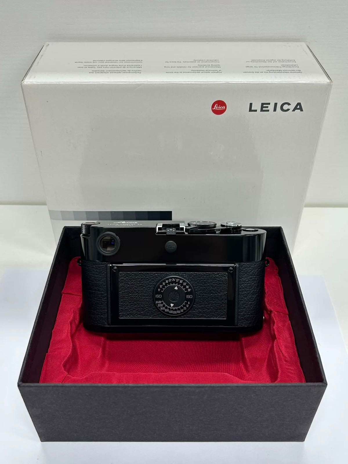 [Pre-owned] Leica M6 TTL 0.85 Black Paint (10477) — Limited Edition Body with Box