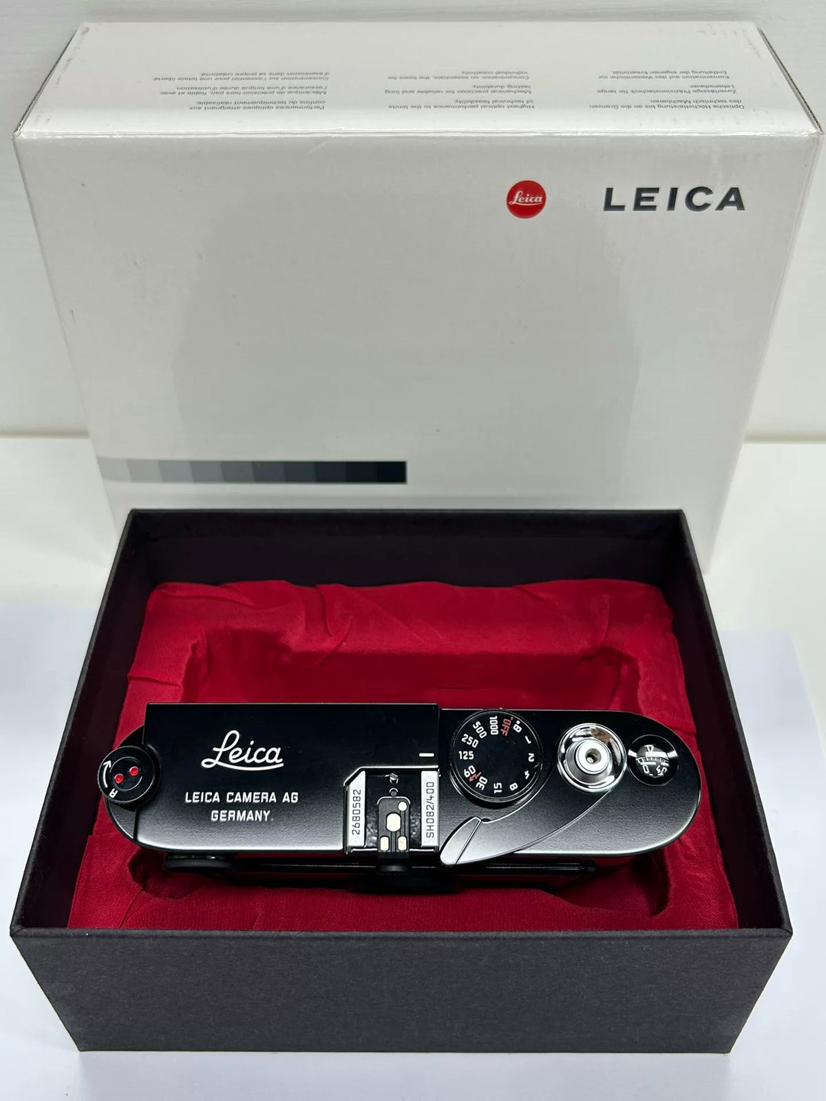 [Pre-owned] Leica M6 TTL 0.85 Black Paint (10477) — Limited Edition Body with Box