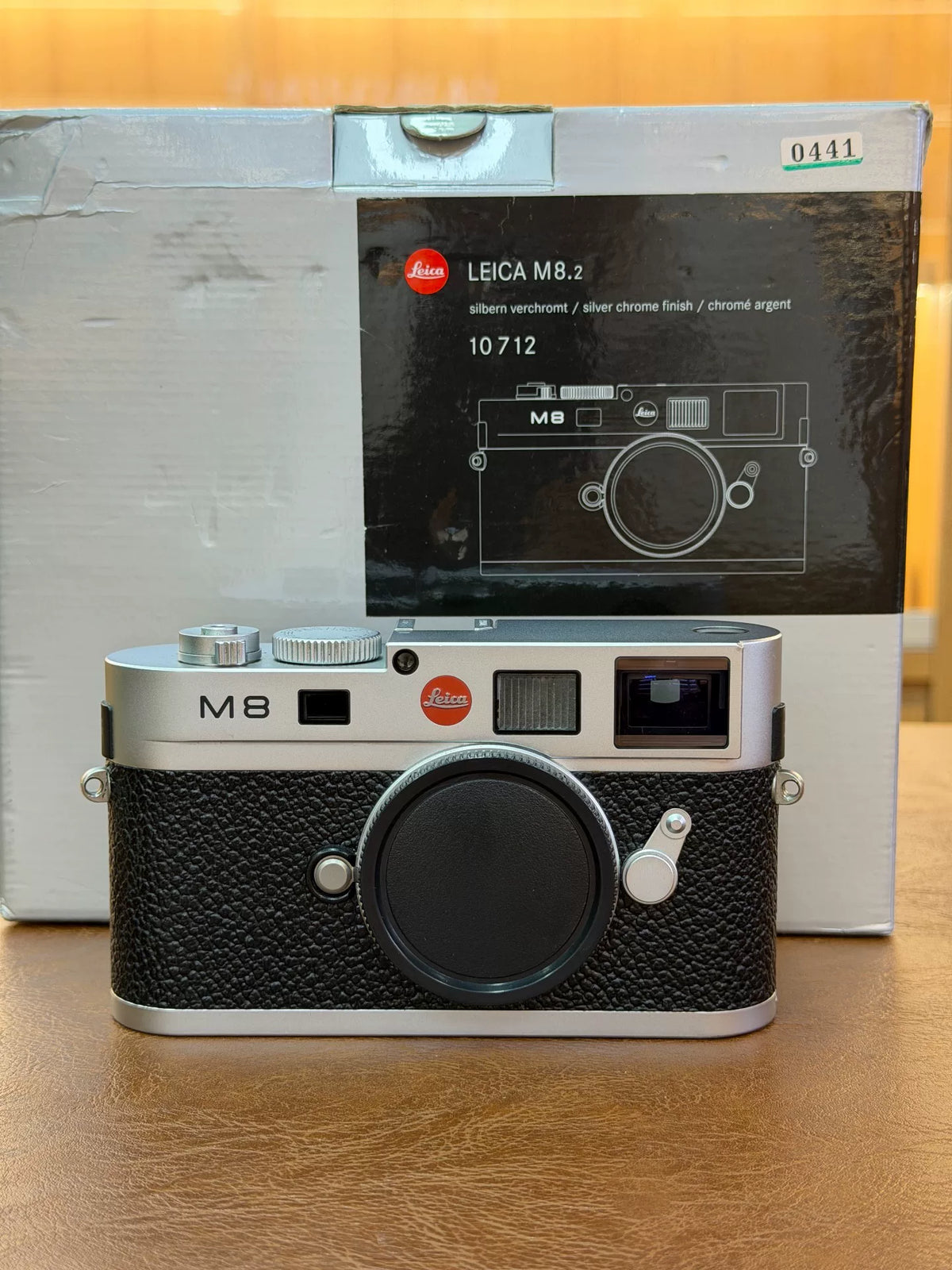 [Pre-owned] Leica M8.2 — Silver, with Box