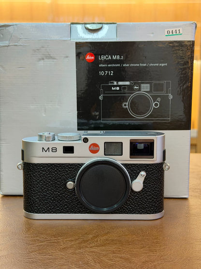 [Pre-owned] Leica M8.2 — Silver, with Box