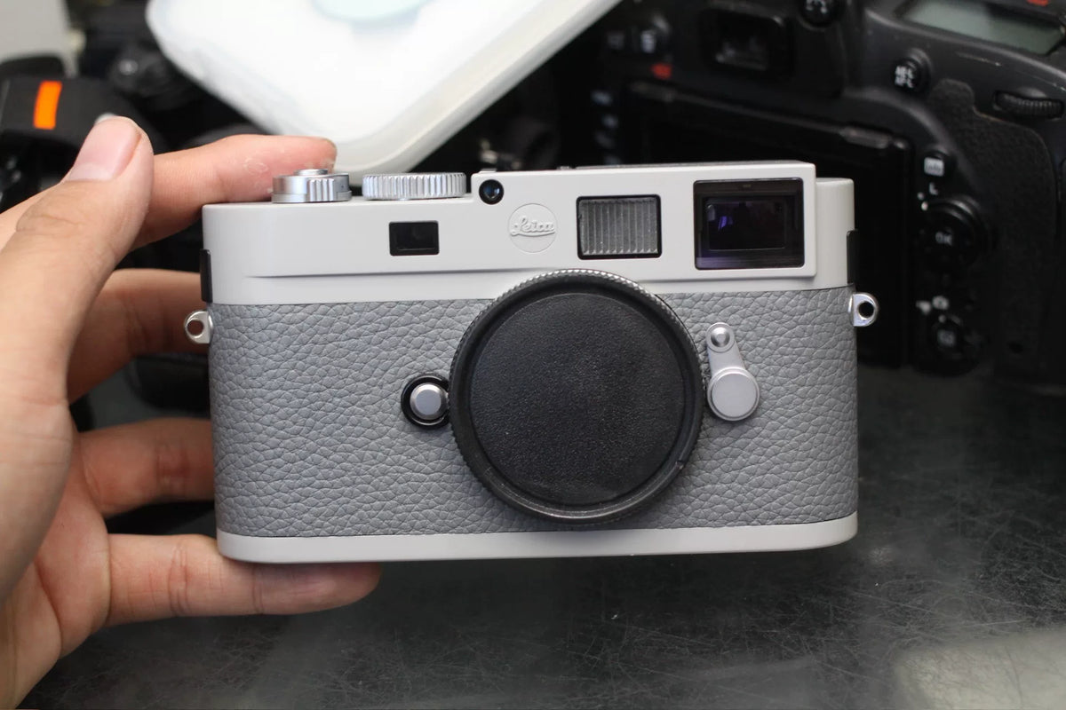 [Pre-owned] Leica M9 — Repainted Grey, Body with Battery and Charger