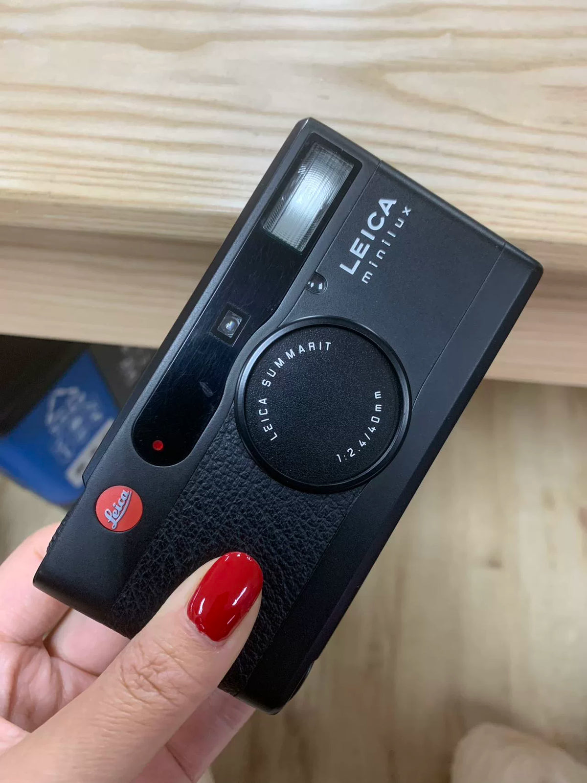 [Pre-owned] Leica Minilux — Black, Summarit 40mm f/2.4