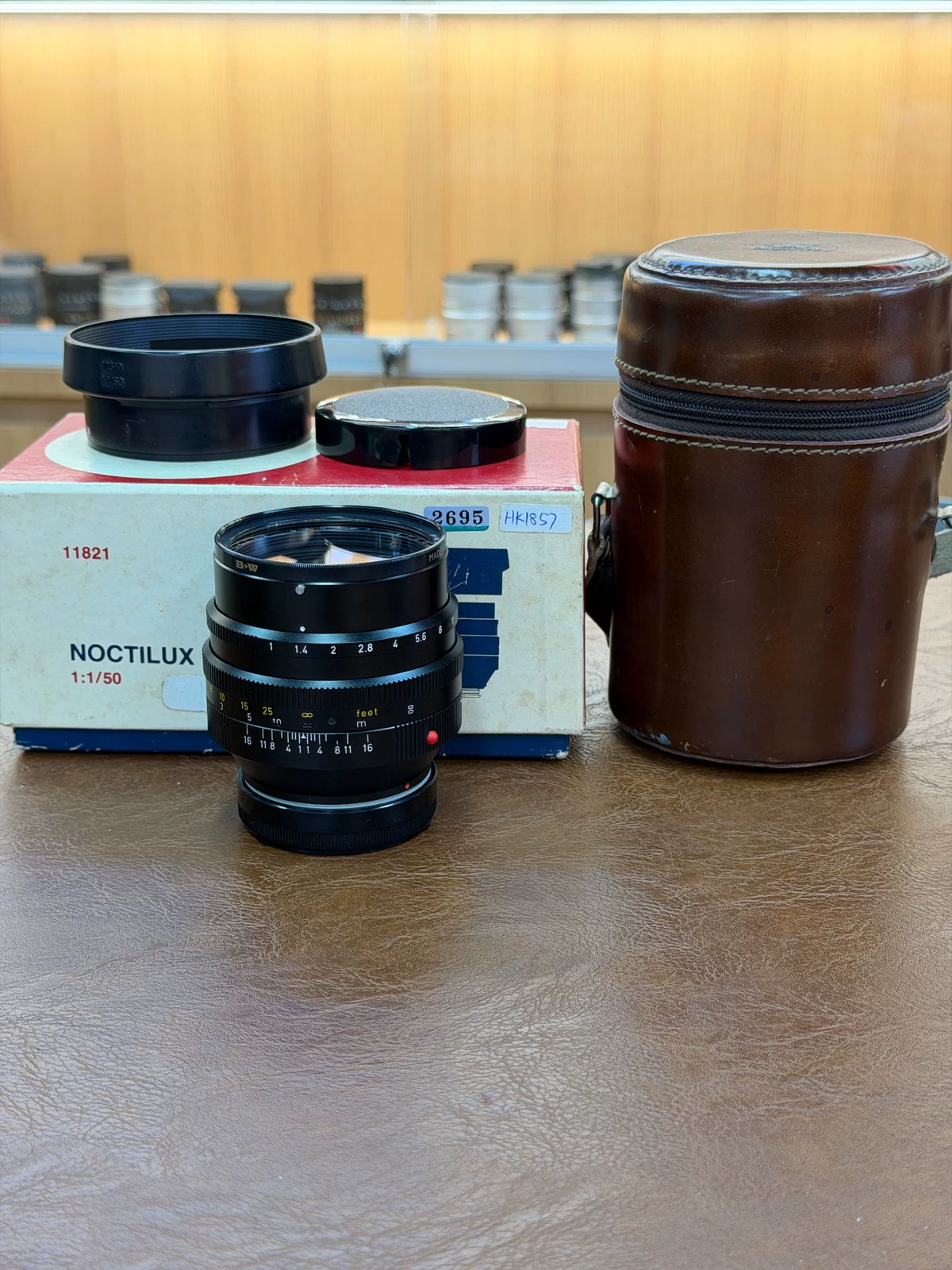 [Pre-owned] Leica Noctilux-M 50mm f/1.0 (E58) — with Original Box and Hood