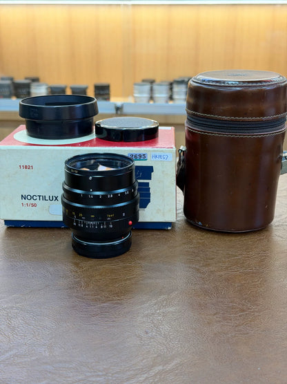 [Pre-owned] Leica Noctilux-M 50mm f/1.0 (E58) — with Original Box and Hood