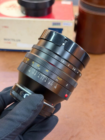 [Pre-owned] Leica Noctilux-M 50mm f/1.0 (E58) — with Original Box and Hood