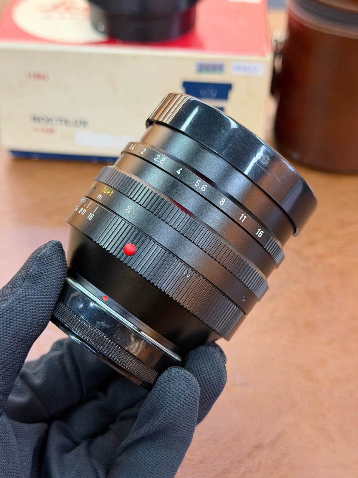 [Pre-owned] Leica Noctilux-M 50mm f/1.0 (E58) — with Original Box and Hood