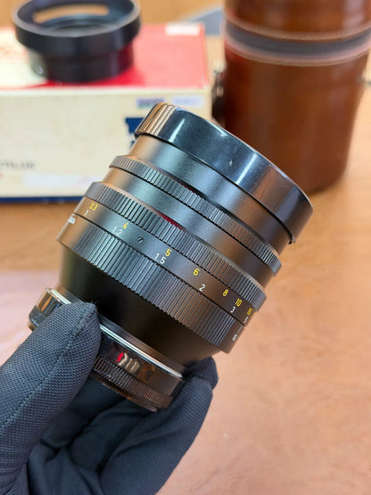 [Pre-owned] Leica Noctilux-M 50mm f/1.0 (E58) — with Original Box and Hood