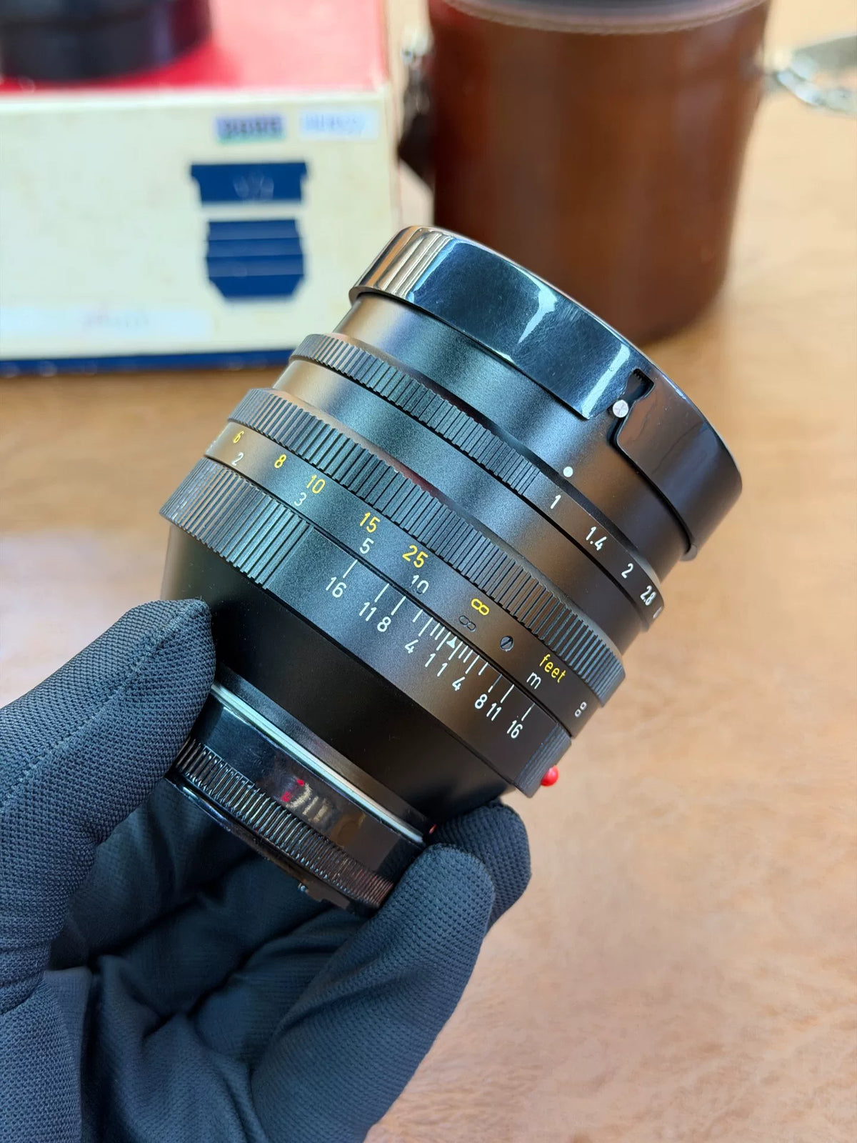 [Pre-owned] Leica Noctilux-M 50mm f/1.0 (E58) — with Original Box and Hood