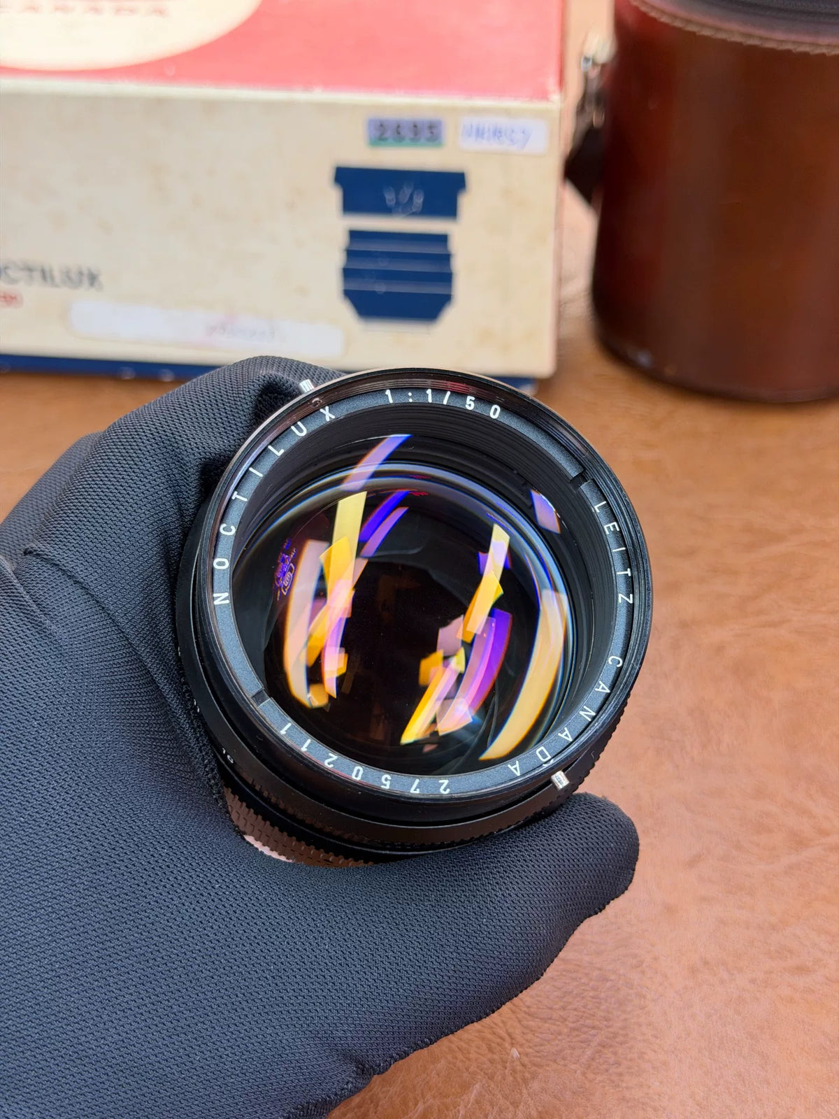 [Pre-owned] Leica Noctilux-M 50mm f/1.0 (E58) — with Original Box and Hood