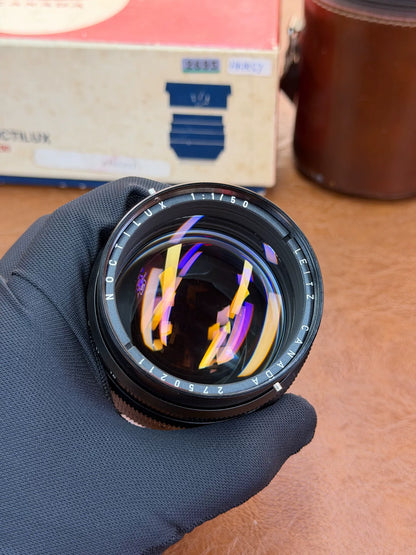 [Pre-owned] Leica Noctilux-M 50mm f/1.0 (E58) — with Original Box and Hood