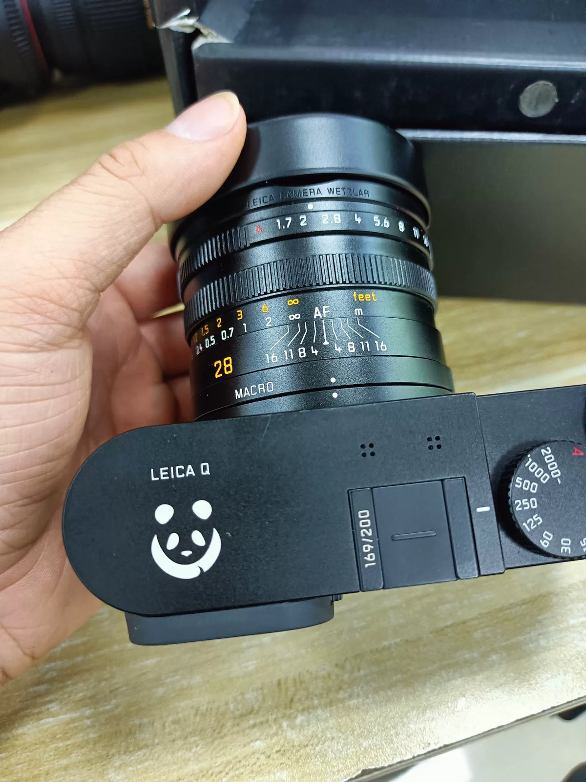 [Pre-owned] Leica Q (Typ 116) Panda Limited Edition — with Box
