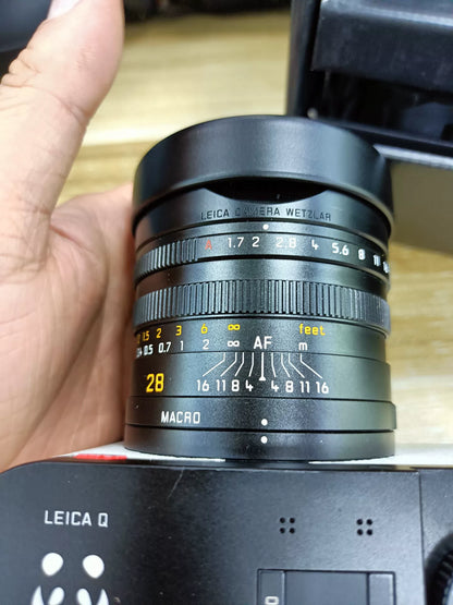 [Pre-owned] Leica Q (Typ 116) Panda Limited Edition — with Box