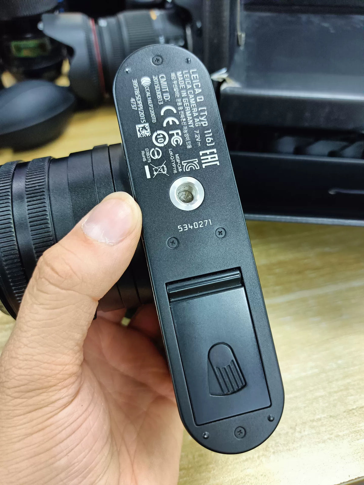 [Pre-owned] Leica Q (Typ 116) Panda Limited Edition — with Box