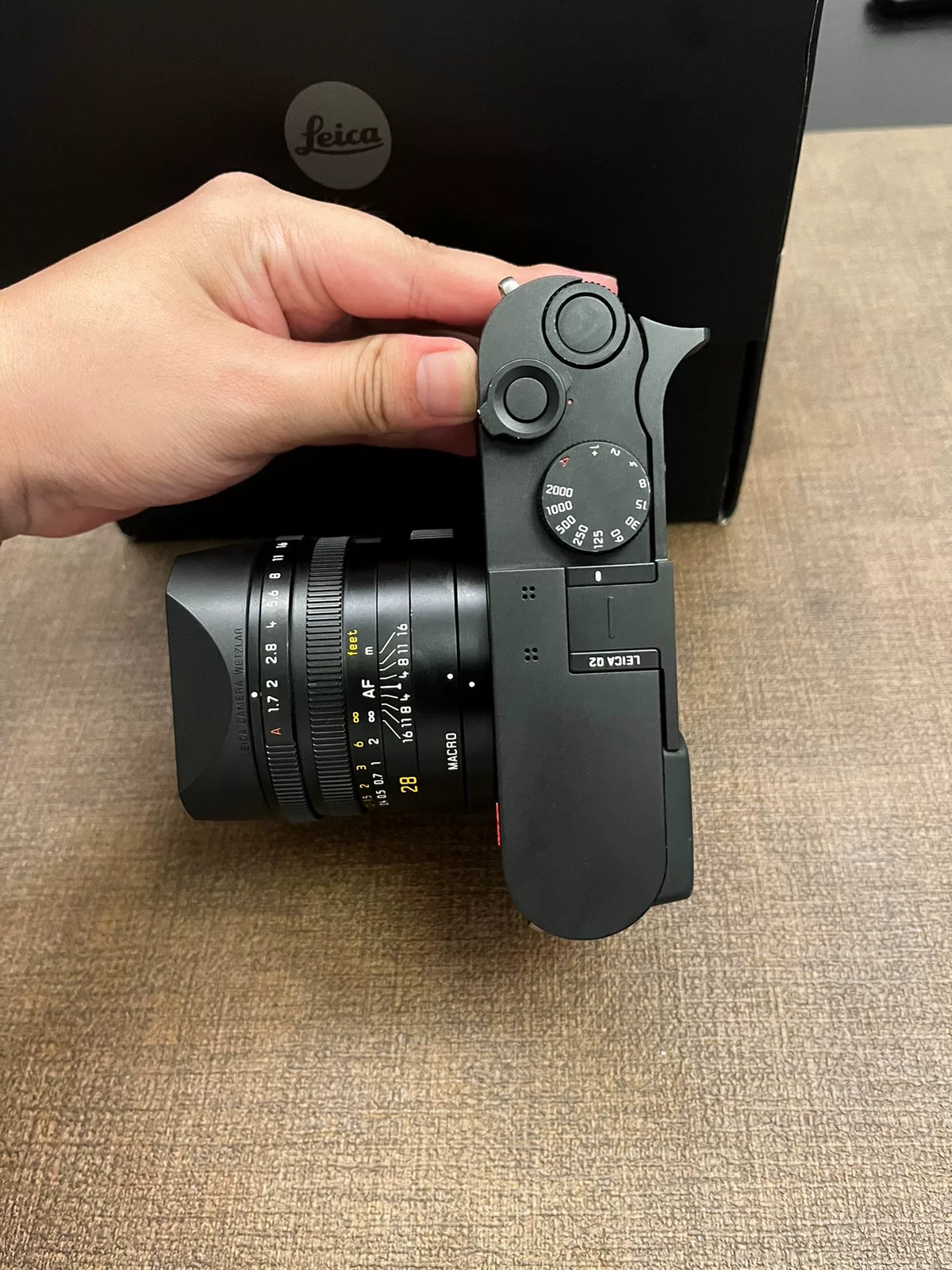 [Pre-owned] Leica Q2 — with Thumb Grip, Hood and Case