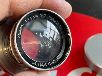[Pre-owned] Leica Summar 5cm f/2 — L39 Screw Mount